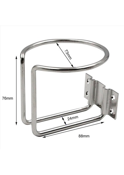 6pcs Paslanmaz Çelik Araba Tekne Yüzük Kupası Içecek Tutucu Şişe Deniz Yat Kamyonu Rv Camper (Yurt Dışından) fiyatları