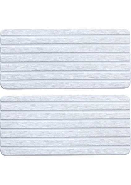 2 Pcs Su Emici Diatomit Barışları Dikdörtgen El Sabunları ve Bitkiler ve Tuvalet Için Kullanılan Su Emici Taş (Yurt Dışından)