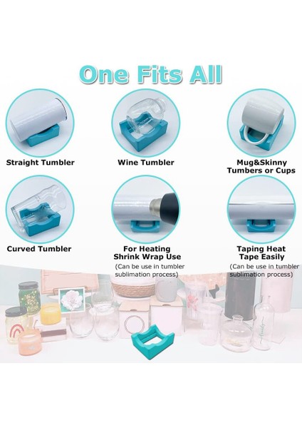 Tumblers Fincan Için Silikon Fincan Beşiği Bardak Işçisi Için Bradle Zanaat Için Tumbler Tumbler Tutucuyu Hazırlamak Için (Yurt Dışından) modelleri