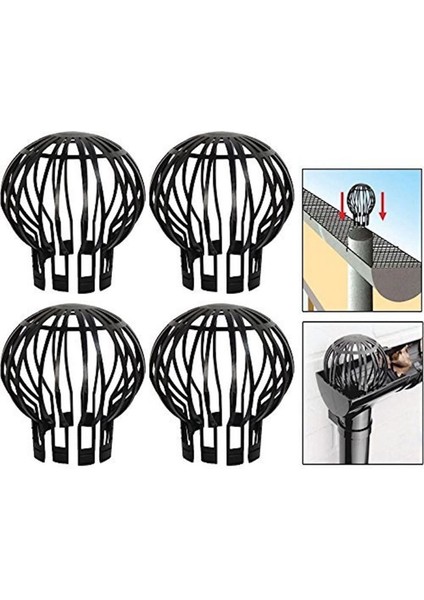 8pcs Oluk Koruyucusu Iniş Düşüşleri Filtre Süzgeçi Yaprak Enkaz Dallarını Önleyen Çatı Yosunları Boruları Tıkamasını Önleyen (Yurt Dışından) fiyatları