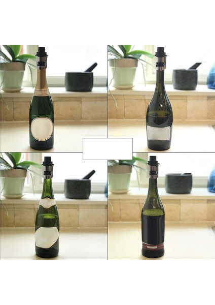 Paslanmaz Çelik Tıpası Pompa ile Şişe Tıpası Köpüklü Şarap Şişeleri Için Uygun (Yurt Dışından) indirimleri