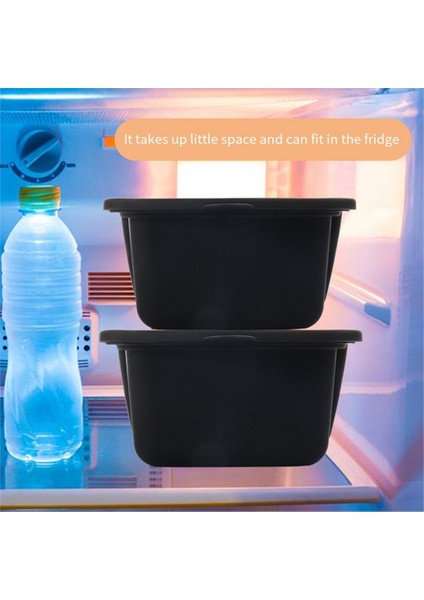 Mavi Silikon Buz Batamı Buz Küp Kalıp+Kapak Yeniden Kullanılabilir Buz Küp Kalıp 4 Pound Yapabilir Ekstra Büyük Buz Küpü Buz Kutusu Kalıp (Yurt Dışından) fırsatları