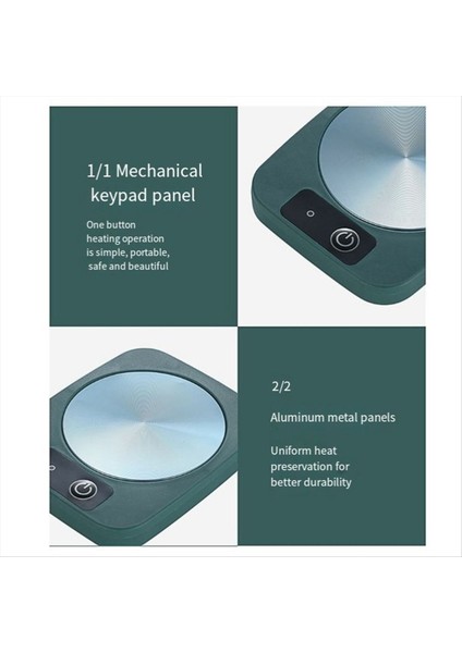 USB Elektrikli Isıtıcı Kupa Kupa Isıtıcı Kupa Isıtıcı Isıtıcı Sıcak Mat Sabit Sıcaklık Kocası Ev Ofis Si C (Yurt Dışından) indirimleri