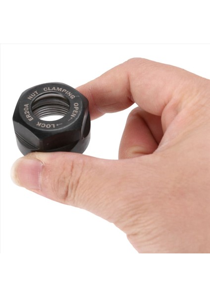 Cnc Freze Chuck Tutucu Torna Için 3x ER20 Koltuk Kelepçesi Somunları (Yurt Dışından) modelleri