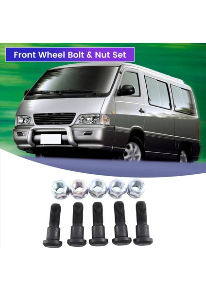 MB Van MB100 &amp MB140 Serisi 6613563271 6614013372 Için Araba Ön Tekerlek Cıvatası ve Somun Seti (Yurt Dışından) fırsatları