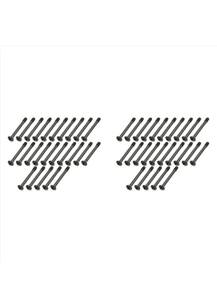 50PCS 6 -32X30MM Uzunluklu Yuvarlak Monte Montaj Vidası Pc Kasası Için Varte Kartı Soğutucu Radyatör Su Soğukluk Fana Fanı Dıy Bilgisayar (Yurt Dışından)