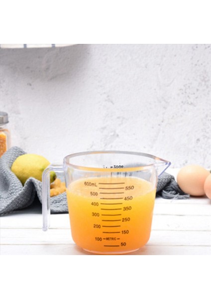2x Pişirme Aletleri Çift Taraflı Dereceli Plastik Ölçüm Kupası Dereceli Ölçüm Kupası Ölçüm Silindiri 600ML (Yurt Dışından) modelleri