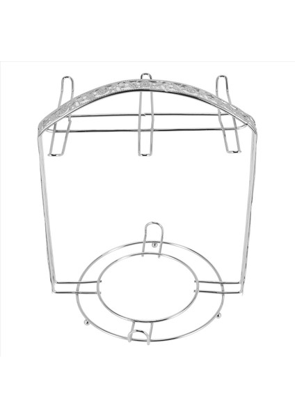 Gümüş Kaplama Kahve Fincan Hob Bardak Bulaşık Raf Çoğu 6 Bardak ve Tabak Metal Standı Tutucusu Asabilir (Yurt Dışından)