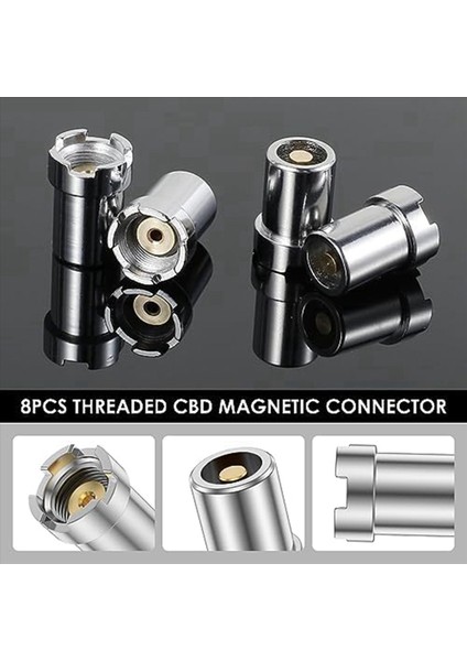 Konektörler 510 Adaptör Manyetik Adaptör Iş Parçacığı Adaptör Kiti (16PCS) (Yurt Dışından) fırsatları
