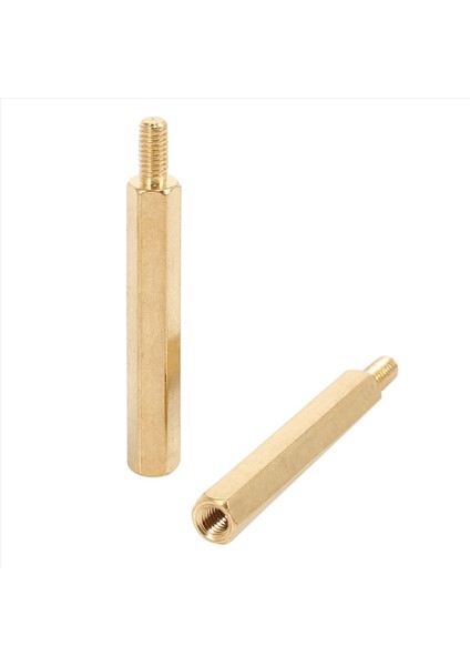 60PCS M3 3mm Erkek Kadın Pirinç Pcb Ara Ara Hex Stand-Off Sütunu 30MM (Yurt Dışından) fırsatları