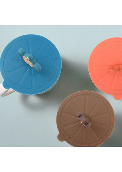 Silikon Kupa Kapakları Karikatür Cam Kupa Kapağı Yeniden Kullanılabilir Tütsül Anti Kupa Kapakları Kupalar Hayvan Yolu Sıcak Içki Kupası Kapakları 6 Pcs (Yurt Dışından) modelleri