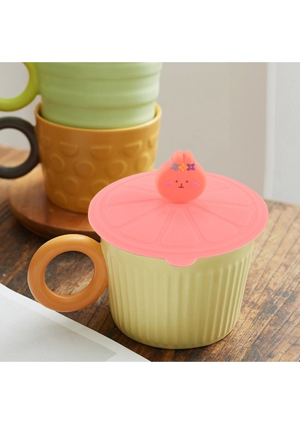 Silikon Kupa Kapakları Karikatür Cam Kupa Kapağı Yeniden Kullanılabilir Tütsül Anti Kupa Kapakları Kupalar Hayvan Yolu Sıcak Içki Kupası Kapakları 6 Pcs (Yurt Dışından) fırsatları