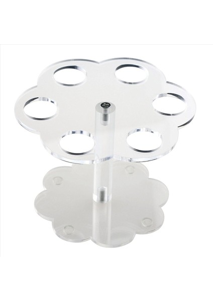 4pcs 6 Delik Akrilik Dondurma Koni Standı Tutucu Şeffaf (Yurt Dışından) fiyatları
