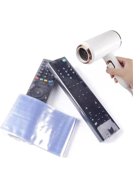 40PCS Şeffaf Isı Büzülme Filmi Tv/ Kapalı Devret Kapalı Kapak Evrensel Koruyucu Çanta 8X25CM (Yurt Dışından) fiyatları