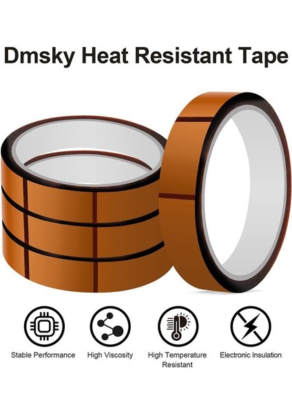 4 Rulo Isı Pres Için Isı Bandı 20MM x 33M (108FT) Yüksek Sıcaklıklı Bant Süblimasyon Için Isı Transfer Bandı (Yurt Dışından) fırsatları