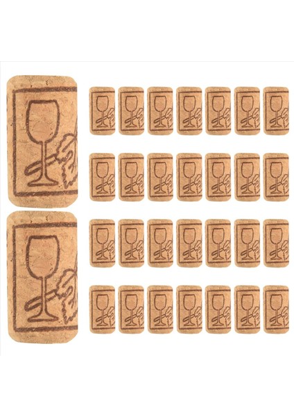 Şarap Mantıkları Ahşap Cork Şarap Şişeleri Dıy Dekorasyon ve Hobiler Için Ahşap Şarap Müşterileri Için Doğal Mahkemeler Için Cork (Yurt Dışından) fiyatları