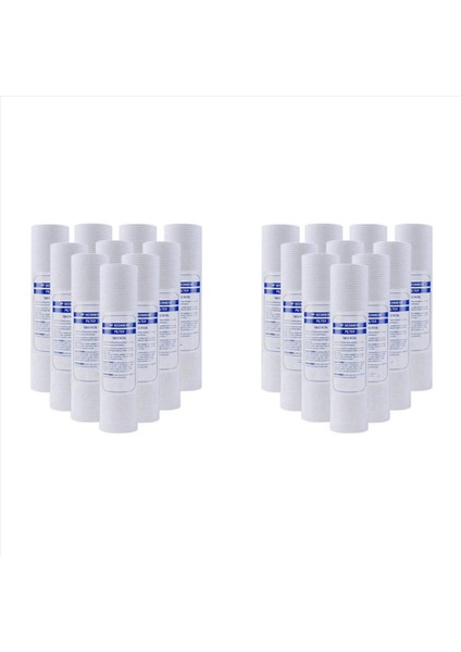 20 Pcs Evrensel Su Filtresi Pp Pamuk Filtre Kartuşu Tortu Su Filtreleri Polipropilen Malzeme 1 Mikrometre (Yurt Dışından)