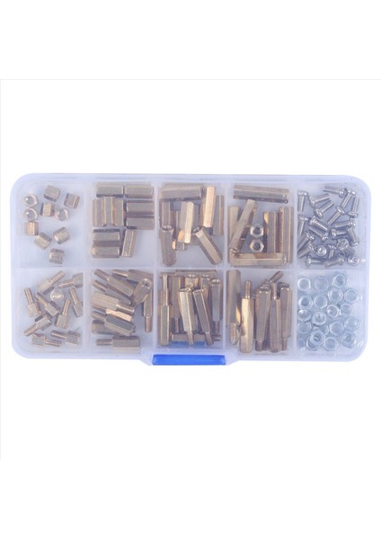 M3 Erkek-Female Hex Pirinç Standoff Cıvata Vidalı Somun Anakart Çiftlik Kiti Mount 360PCS (Yurt Dışından) modelleri