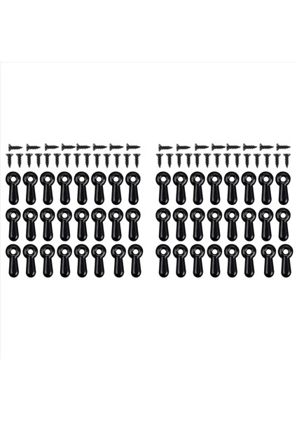 600 Resim Turn Düğmesi Bağlantı Taşıyıcıları Fotoğraf Çerçevesi Donanımı ve Zanaat Asma Çizim Siyah Için 600 Vida (Yurt Dışından)