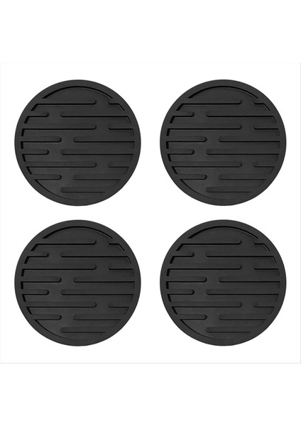 4pcs Coasters Masa Için Bardak Altlıkları Tüm Bardaklar Için Kaymaz Isıya Dayanıklı Bardak Altlıkları Evler ve Çubuklar Için (Yurt Dışından)