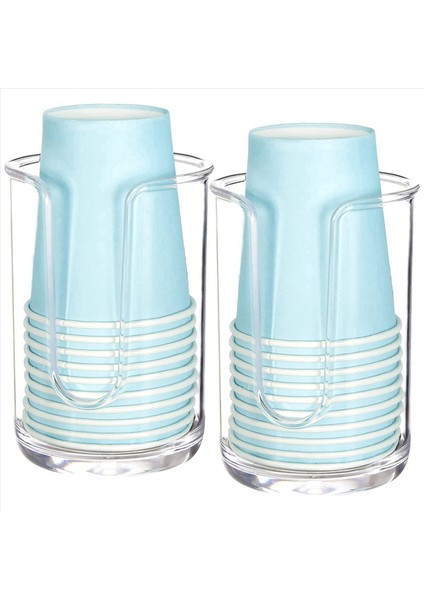 Tek Kullanımlık Kağıt Fincan Için 6x Akrilik Banyo Fincanı Dağıtıcı Tutucu Banyo Konuk Odası Tezgahı Için Gargara Bardak Tutucu (Yurt Dışından) fiyatları