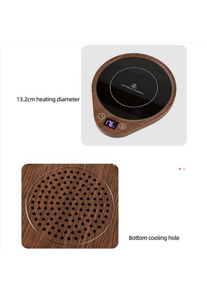 3 Sıcaklık Ayarı ile Masa Için Kupa Sıcak Kahve Isıtıcı ve Fincan Daha Sıcak Timer Uk Fiş ile Kahve Kupa Isıtıcı (Yurt Dışından) fiyatları