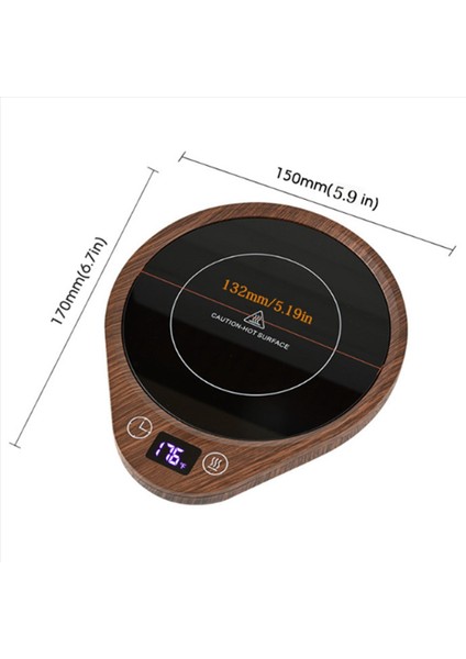 3 Sıcaklık Ayarı ile Masa Için Kupa Sıcak Kahve Isıtıcı ve Fincan Daha Sıcak Timer Uk Fiş ile Kahve Kupa Isıtıcı (Yurt Dışından) indirimleri