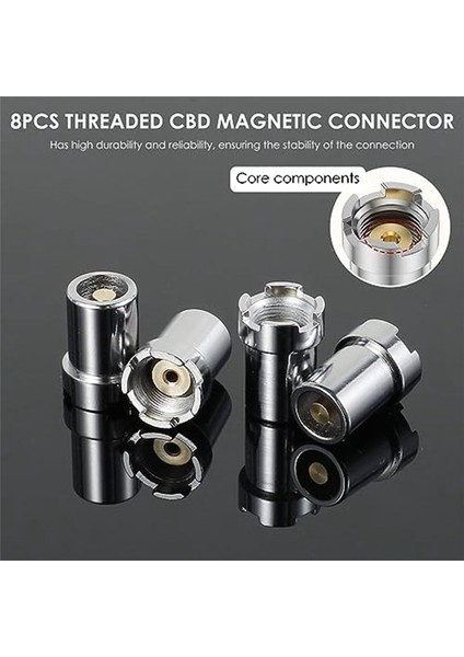 Konektörler 510 Adaptör Manyetik Adaptör Iş Parçacığı Adaptör Kiti (20PCS) (Yurt Dışından) fiyatları