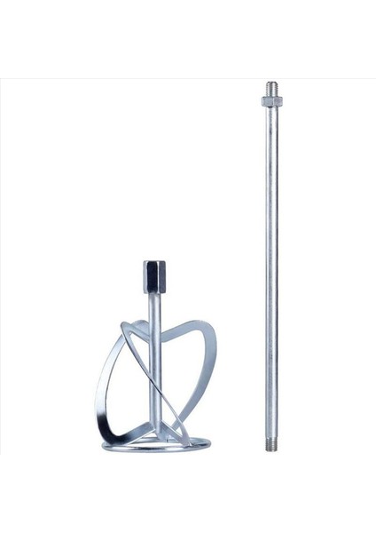 2x Boya ve Çamur Karıştırıcı Karıştırma Çubuğu Matkap Ajitatörü Karıştırma Çubuğu Beton Harç Mixer Gümüş (Yurt Dışından) fiyatları