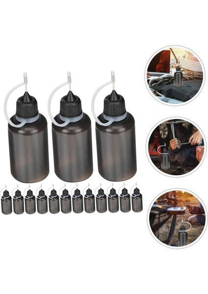 30ML/1OZ Tutkal Şişeleri 24 Adet Portatif Uç Şişe Sivri Ağız Tutkal Aplikatör Şişe Su Şişesi Ince Uçlu Su Şişesi (Yurt Dışından) fırsatları