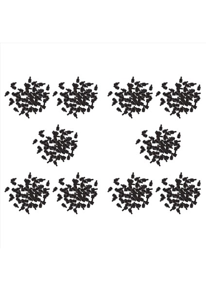 1000X Anakart Naylon Hex Standoft Dişli Ara M3 Iplik 6+6mm Siyah (Yurt Dışından)