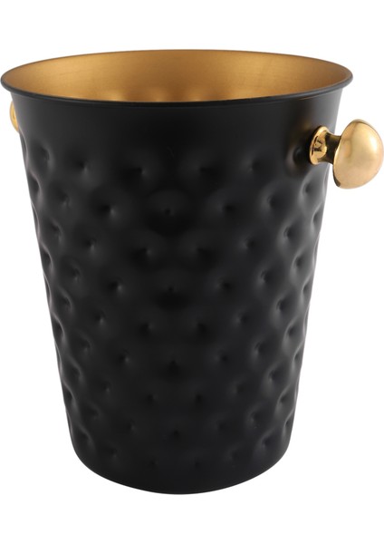 Yaratıcı Paslanmaz Çelik Çekilmiş Buz Kovası Şarap Kovası Ev Hotel Buz Küp Malzemeleri Ktv Malzemeleri Siyah (Yurt Dışından) modelleri