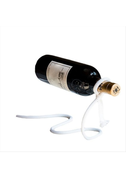 Sihirli Asma Halat Şarap Tutucu Yüzen Illüzyon Şarap Raf Şişesi Tutucu Mutfak Ev Dekorasyonu Için Yenilik Si A (Yurt Dışından)