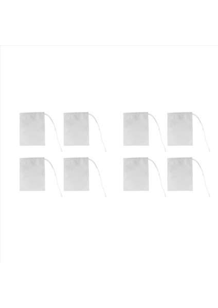 800 Pcs Tek Kullanımlık Çay Filtre Poşetleri Boş Pamuk Çizme Conta Filtre Çay Poşetleri Gevşek Yaprak Teal (3 54 x 2 75 Inç) (Yurt Dışından)