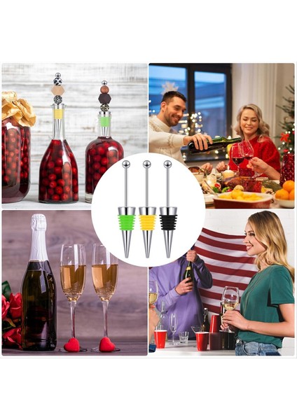 30 Adet Şarap Şişeleri Için Boncuklu Şarap Tıpaları Dekoratif Boncuklu Şarap Şişesi Tıpa Içecek Leri Tatil Partisi Için (Yurt Dışından) indirimleri