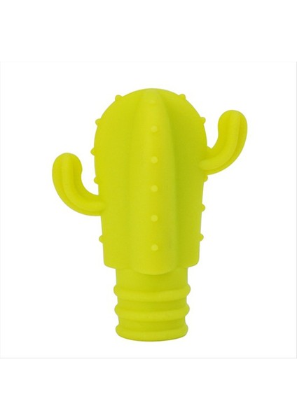 4pc Cactus Silikon Şarap Durdurucu - ve Kırmızı Şarap Şişeleri Için Mühür Koruma Mühür Içecek Aksesuarı (Yurt Dışından)