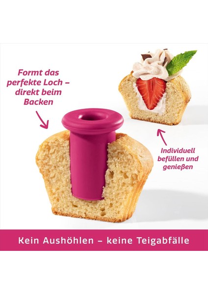 Muffin Kek Deliği Diy Pasta Cupcake Özetini Kaldırın Piston Kesici Pişirme Dekorasyon Kazma Delikleri 6pcs (Yurt Dışından) indirimleri