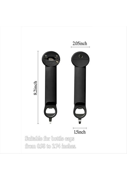 Lid Açıcı Kavan Açıcı Zayıf Eller Şişe Açıcı Geri Çekilebilir Ayarlanabilir Çok Fonksiyonlu Kutu Açıcılar (Yurt Dışından) modelleri
