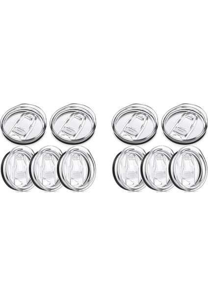 2x 20 Oz Sıska Yedek Kapaklar Bardak Yedek Kapaklar Plastik Sıçrama Dirençli Kapaklar Kapaklar Dökülme Kanıtı Sıska (Yurt Dışından)