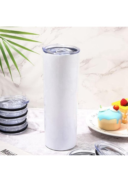 2x 20 Oz Sıska Yedek Kapaklar Bardak Yedek Kapaklar Plastik Sıçrama Dirençli Kapaklar Kapaklar Dökülme Kanıtı Sıska (Yurt Dışından) fırsatları