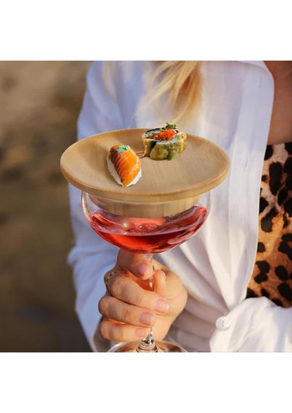 9 Adet Şarap Bardağı Charcuterie Topper Charcuterie Şarap Cam Topper Bambu Şarap Cam Topper Cam Topper Tabak (Yurt Dışından) indirimleri