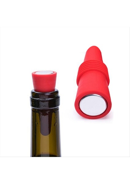 Şarap Şişeleri Için Şarap Tıpaları Silikon Şarap Tıpası ve Içecek Şişe Tıpaları Açık Mavi (Yurt Dışından) modelleri