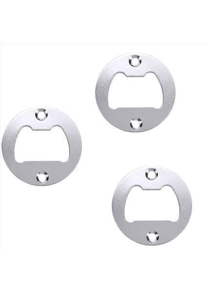 150X Şişe Açıcı Parçası Mounterk Delikli Yuvarlak Metal Güçlü Cilalı Şişe Açıcı Ekler Parçaları (Yurt Dışından)