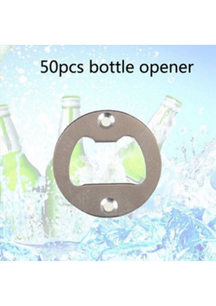 150X Şişe Açıcı Parçası Mounterk Delikli Yuvarlak Metal Güçlü Cilalı Şişe Açıcı Ekler Parçaları (Yurt Dışından) fiyatları