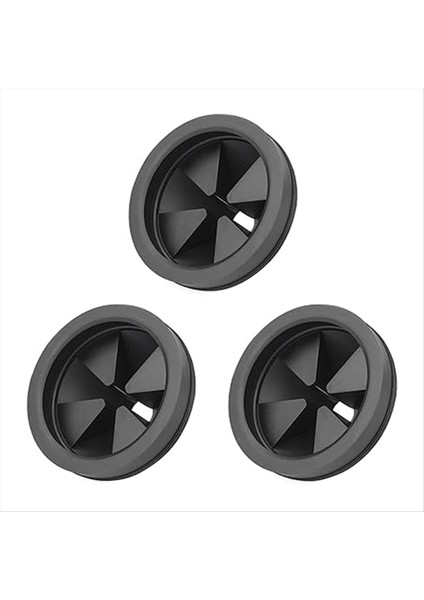 3 Paket Lavabo Backsplash Çöp Bertarafı Sıçrama Koruması Gıda Atığı Disposer Sıçrama Koruyucusu Yedek Sessiz Kapak (Yurt Dışından)