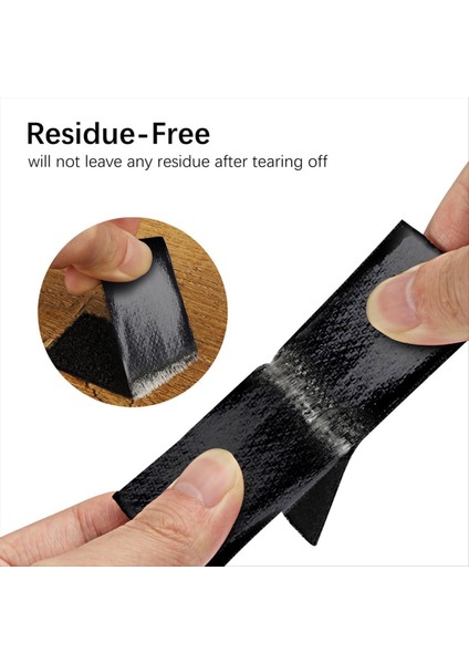 100 Paket Kanca ve Döngü Bandı 1x4 Inç Güçlü Bant Çift Taraflı Yapışkan Yapışkan Yeniden Kullanılabilir Birbirine Geçme Bant (Yurt Dışından) fırsatları