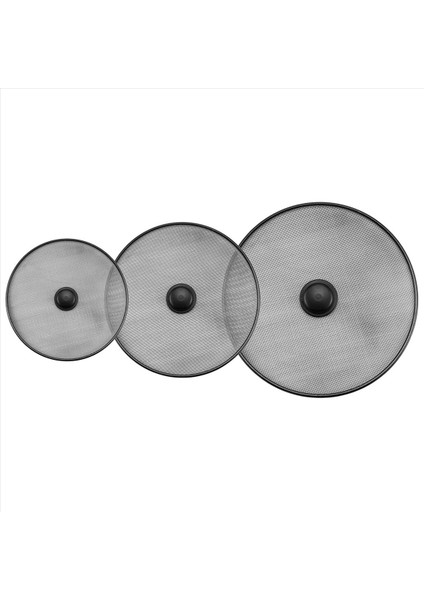 3pcs Mutfak Sıçrama Muhafızları Sıçrayan Ekranlar Tava Sıçrama Koruyucusu Gres Sıçrama Ekranı Örgü Yağ Geçirmez Kap Kapağı (Yurt Dışından) indirimleri