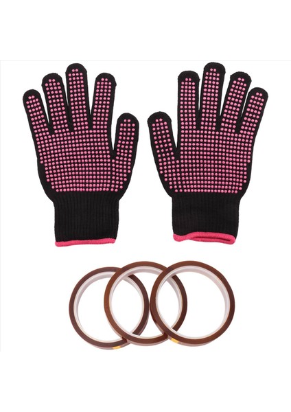 Isıya Dayanıklı Eldivenler ve 3 Rulo 10MM X33M 108FT Isı Pres Bandı Isı Dövüş Eldivenleri Eldiven Termal Bant Süblimasyon Bandı (Yurt Dışından) modelleri