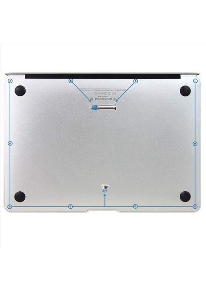 MacBook Air Için 20 Set/lot Alt Vidalar Vida 11 Inç 13 Inç A1369 A1370 A1465 A1466 Alt Kılıf Vidaları (Yurt Dışından) modelleri
