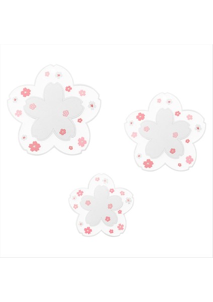 Sakura Çay Bardağı Mat Sakura Coaster Yalıtım Masa Paspasları Çay Sütü Kupa Içecek Kupası Beyaz (Yurt Dışından)